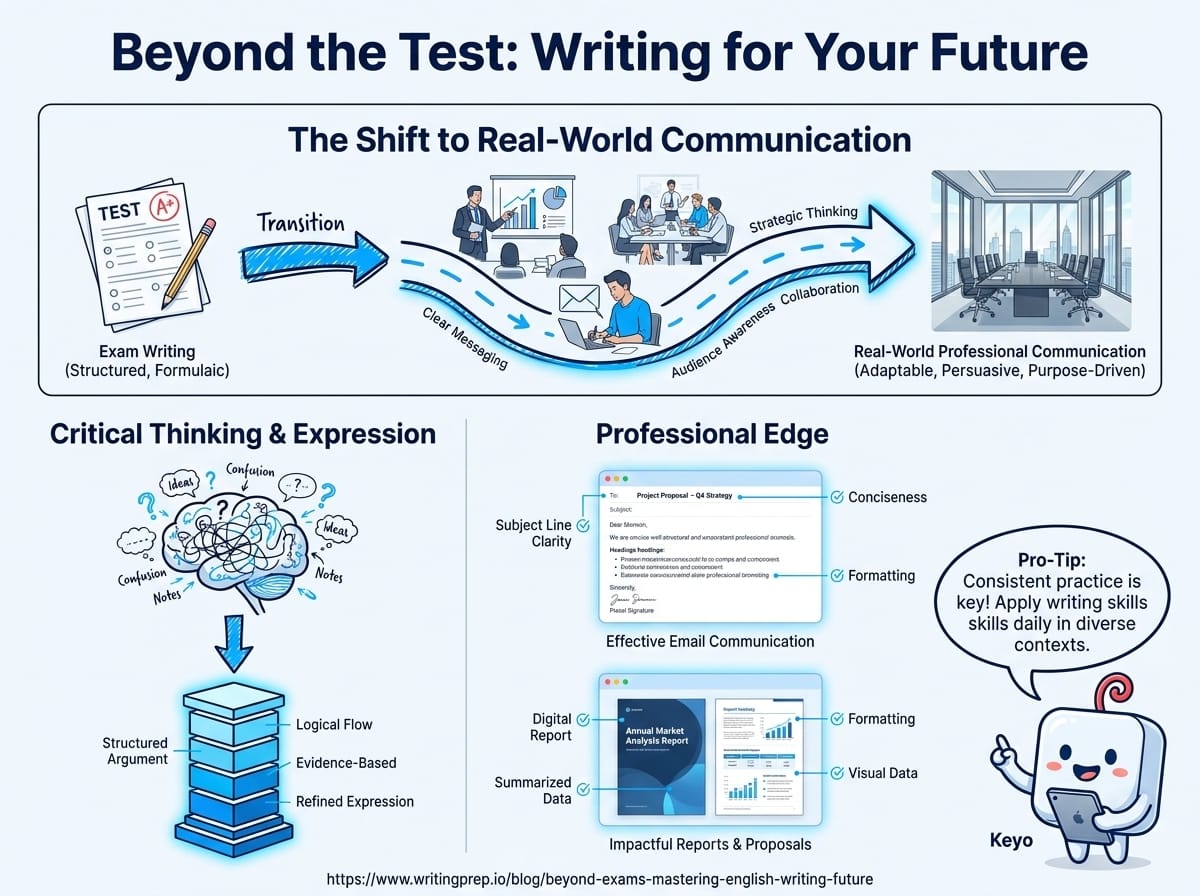 The long-term advantage of treating writing as a skill to train, not a template to memorise | WritingPrep