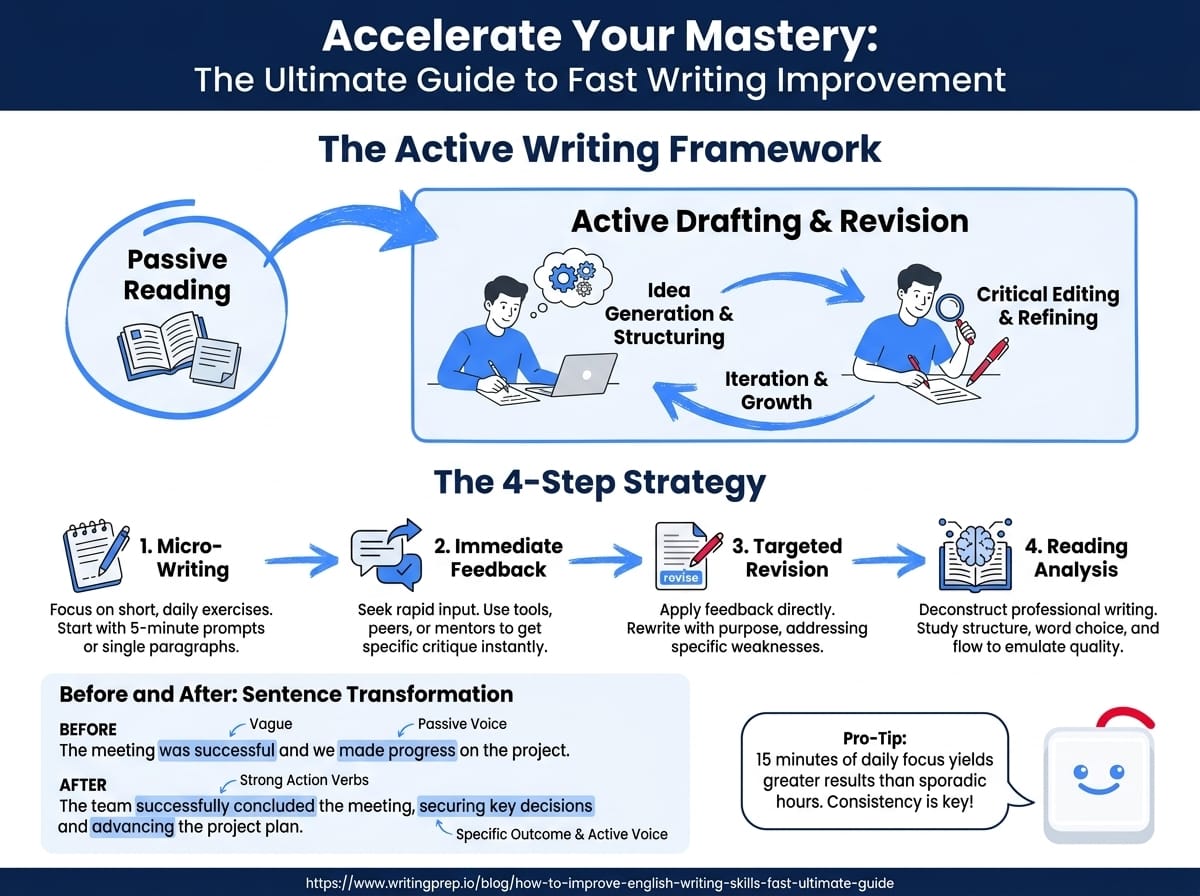How deliberate practice with immediate feedback helps you improve English writing faster than self-study | WritingPrep