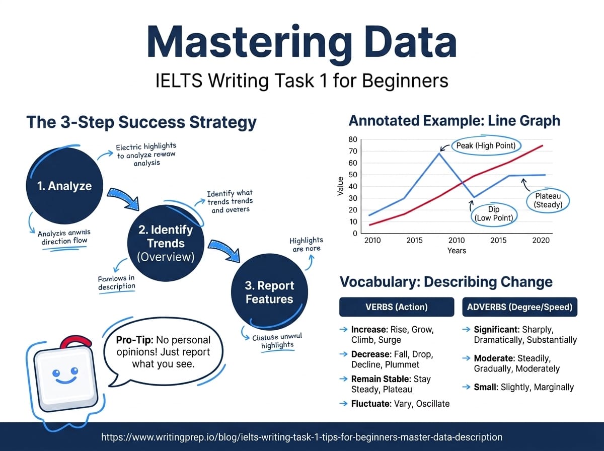 Describing percentages, comparisons, and changes in IELTS Task 1 — vocabulary and grammar patterns | WritingPrep