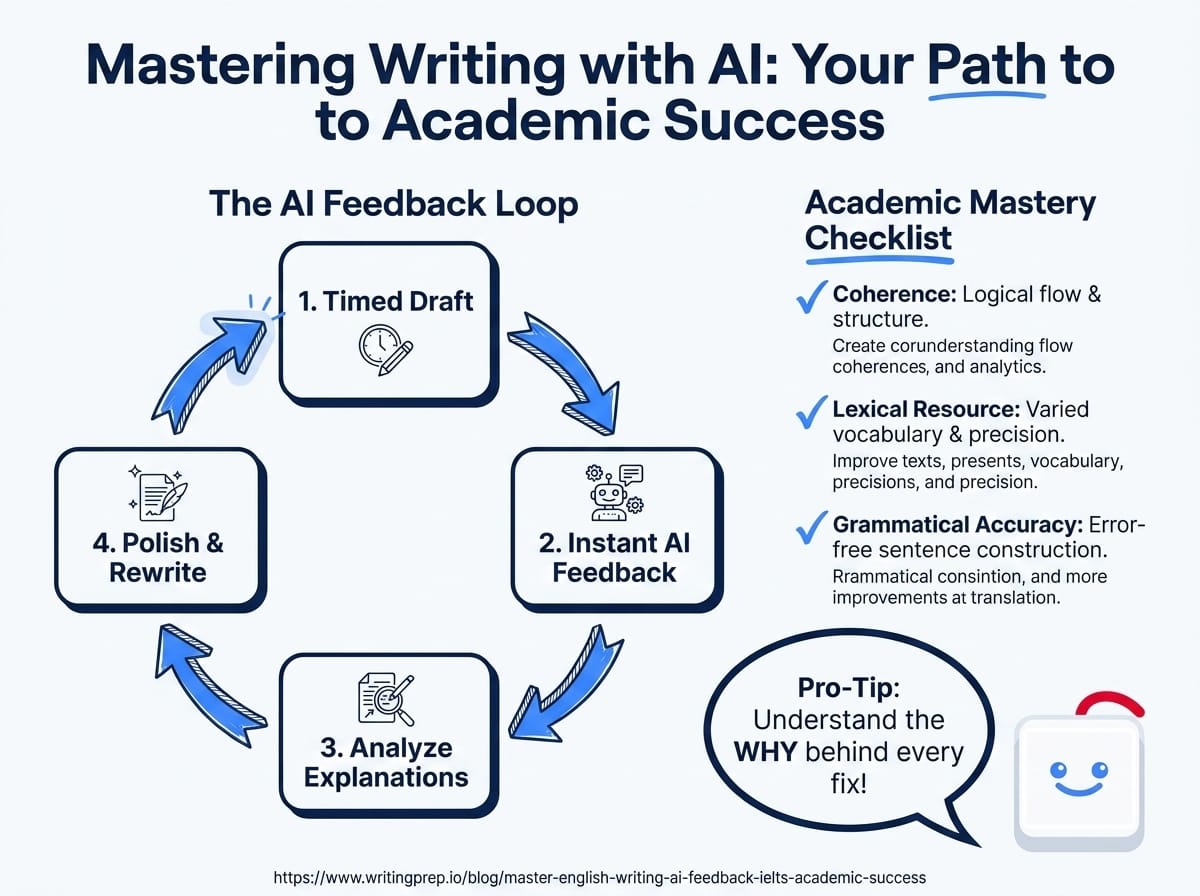How AI writing feedback accelerates English writing mastery for IELTS preparation and academic success | WritingPrep — featured image