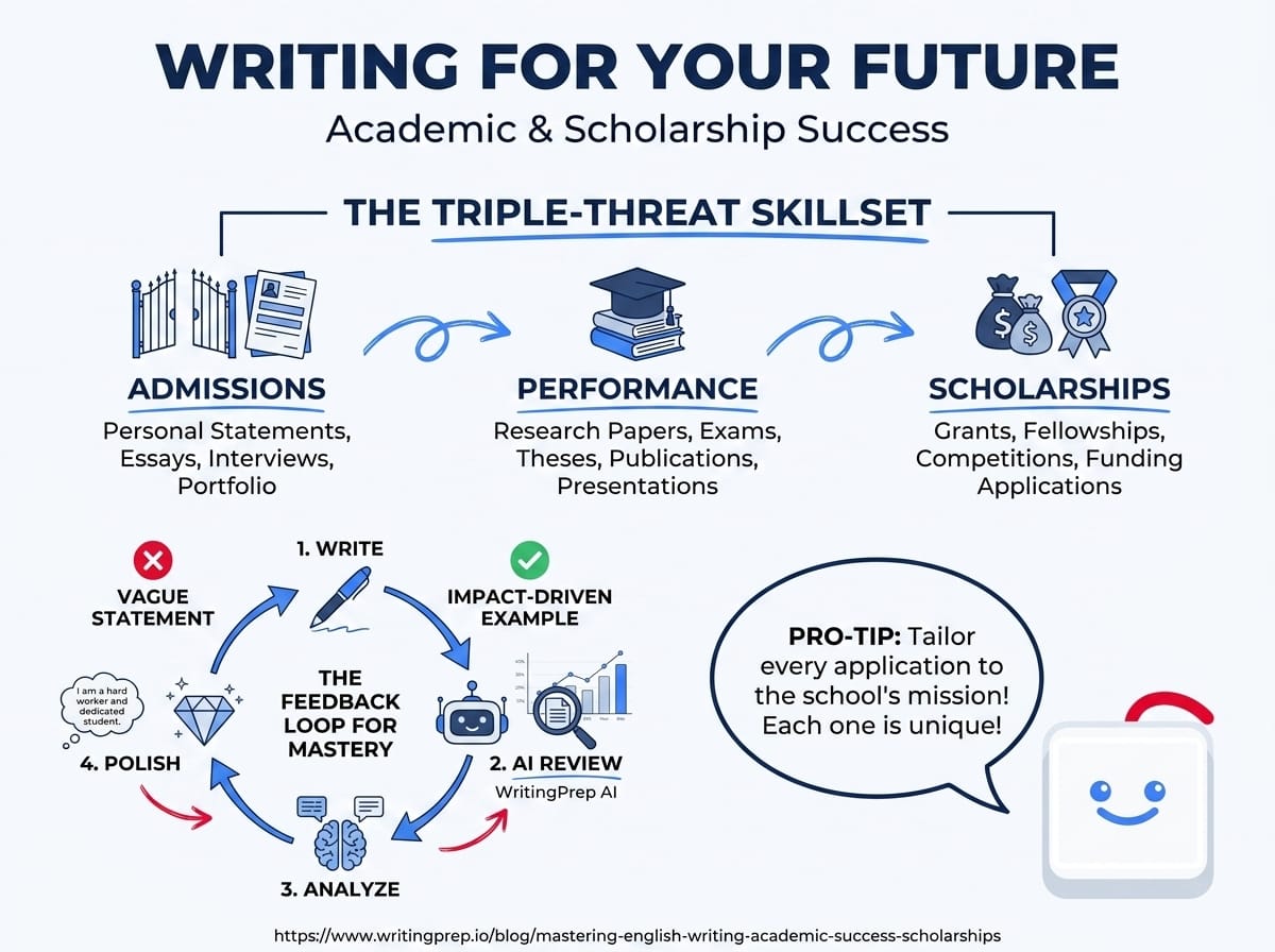 How mastering English writing opens doors to academic success, scholarships, and international opportunities | WritingPrep — featured image