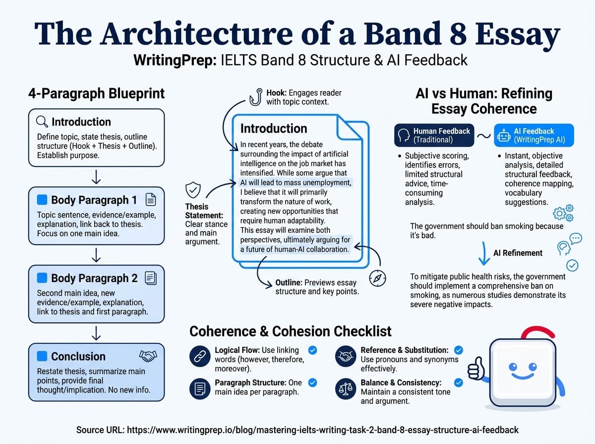 How to develop a clear, balanced argument in IELTS Task 2 essays that scores Band 7 to 8 | WritingPrep